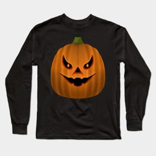 King's Halloween Pumpkin #001 Long Sleeve T-Shirt